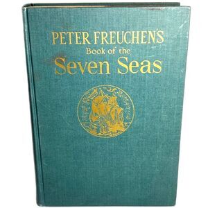 Book Of The Seven Seas - Peter Freuchen - Novel Copyright 1957 No Dustjacket MCM